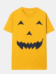 Brave Soul Womens/Ladies Pumpkin T-Shirt Dress (Orange) - Orange