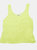 Brave Soul Womens/Ladies Tayla Sheer Loose Fit Summer Vest (Lime) - Lime