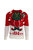 Mens Elf & Safety Christmas Jumper - Red/White