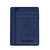 Breed Chase Genuine Leather Front Pocket Wallet - Navy