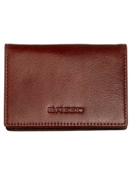 Breed Porter Genuine Leather Bi-Fold Wallet - Brown