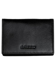 Breed Porter Genuine Leather Bi-Fold Wallet - Black