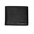 Locke Genuine Leather Bi-Fold Wallet - Black