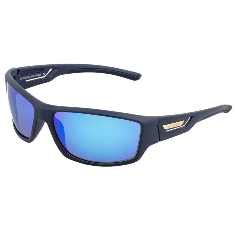 Breed Aquarius Polarized Sunglasses - Navy/Blue