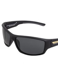 Breed Aquarius Polarized Sunglasses - Black/Black