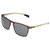 Breed Capricorn Titanium Polarized Sunglasses - Brown/Black