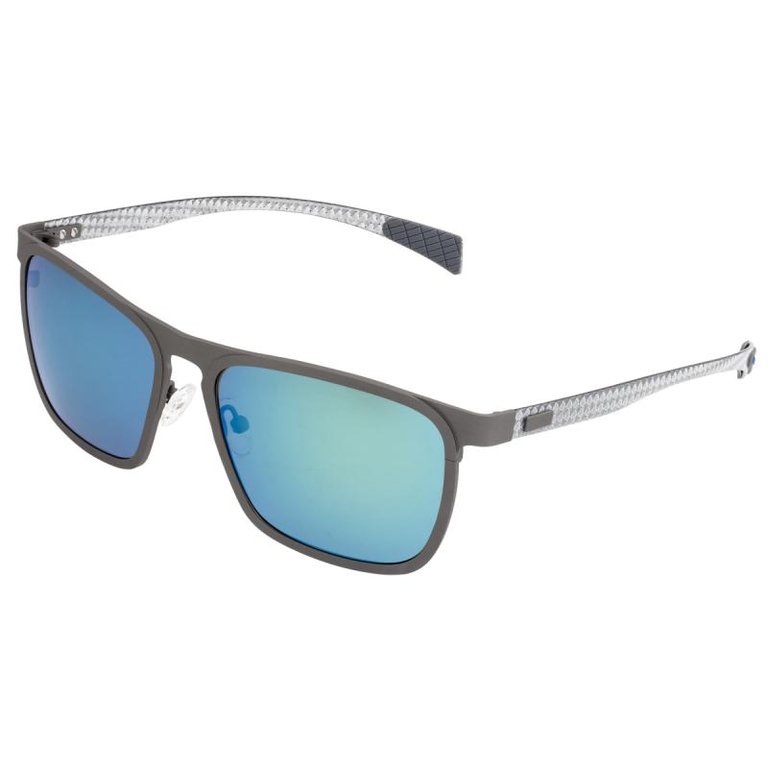 Breed Capricorn Titanium Polarized Sunglasses - Gunmetal/Blue-Green