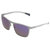 Breed Capricorn Titanium Polarized Sunglasses - Silver/Purple-Blue