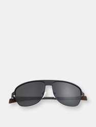 Breed Hardwell Titanium And Carbon Fiber Polarized Sunglasses