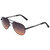 Breed Leo Titanium Polarized Sunglasses - Black/Brown
