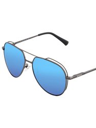 Breed Lyra Polarized Sunglasses - Black/Blue