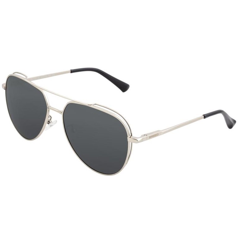 Breed Lyra Polarized Sunglasses - Silver/Black