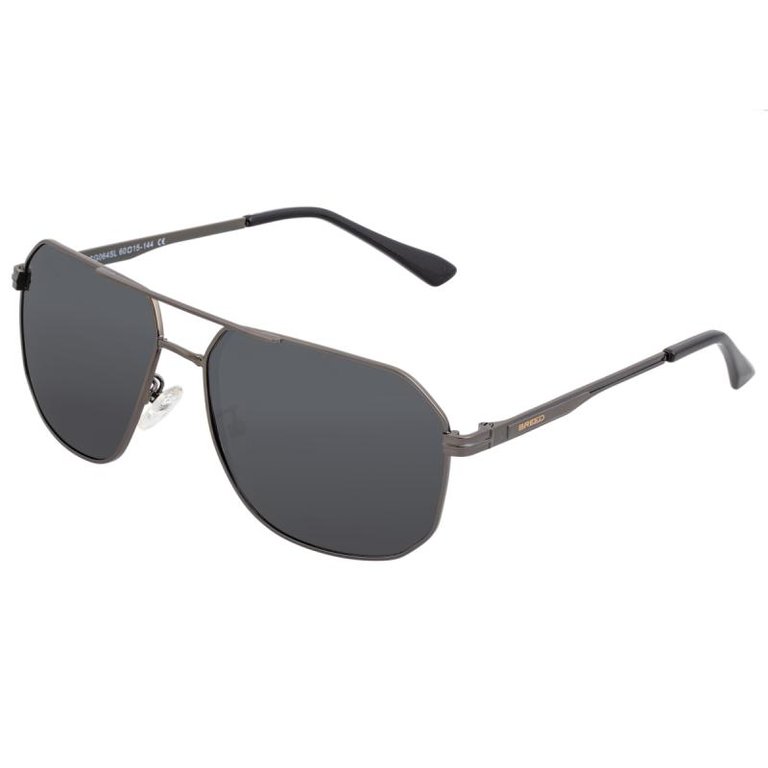 Breed Norma Polarized Sunglasses - Gunmetal/Black