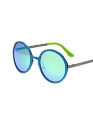 Corvus Aluminium Polarized Sunglasses - Blue/Blue-Green