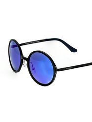 Corvus Aluminium Polarized Sunglasses - Black/Blue