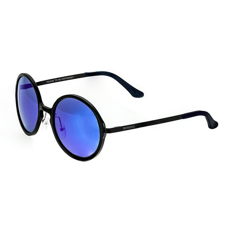 Corvus Aluminium Polarized Sunglasses - Black/Blue