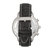Breed Holden Chronograph Leather-Band Watch w/ Date - Silver/Black