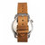 Breed Regulator Leather-Band Watch w/Second Sub-dial