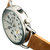 Breed Regulator Leather-Band Watch w/Second Sub-dial