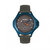 Breed Tempe Leather-Band Watch w/Day/Date - Gray/Blue