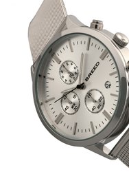 Espinosa Chronograph Mesh-Bracelet Watch With Date