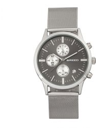 Espinosa Chronograph Mesh-Bracelet Watch With Date