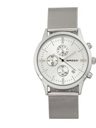 Espinosa Chronograph Mesh-Bracelet Watch With Date - Gunmetal