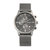 Espinosa Chronograph Mesh-Bracelet Watch With Date - Gunmetal/Black