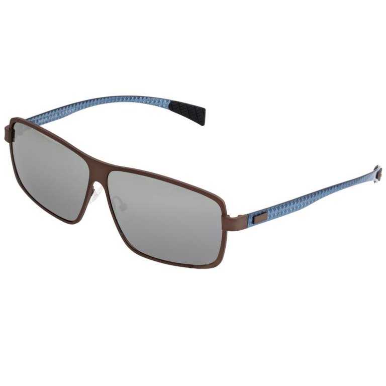 Finlay Titanium Polarized Sunglasses - Brown/Silver