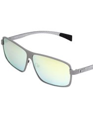 Finlay Titanium Polarized Sunglasses - Silver/Yellow