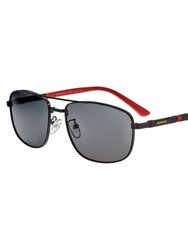 Gotham Polarized Sunglasses - Black/Black