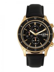 Maverick Chronograph Men's Watch With Date - Gold/Black