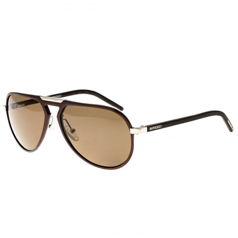 Nova Aluminium Polarized Sunglasses - Brown/Brown