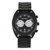 Racer Chronograph Bracelet Watch With Date - Black (Bracelet Band)