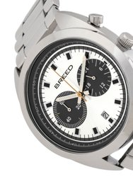 Racer Chronograph Bracelet Watch With Date