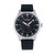 Renegade Leather-Band Watch - Black