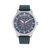 Renegade Leather-Band Watch - Grey/Pine