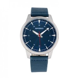 Renegade Leather-Band Watch - Blue