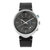 Tempest Chronograph Leather-Band Watch With Date - Black/Grey