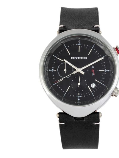 Breed Watches Tempest Chronograph Leather-Band Watch With Date product