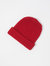 Red Heavy Knit Beanie