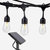 Ambience Pro Solar LED String Lights - S14, 2W, 27 Ft - Soft White