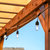 Ambience Solar Filament Hanging String Lights - S14, 3000K