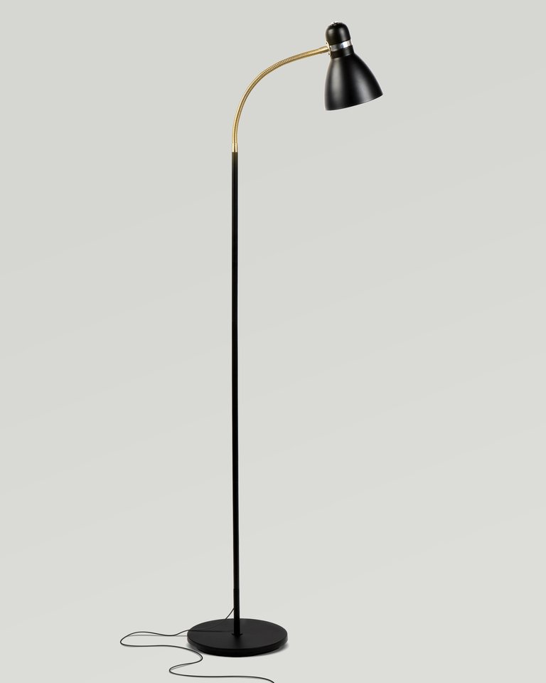 Avery LED Floor Lamp - Black