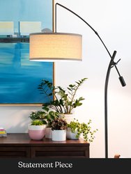 Grayson LED Arc Floor Lamp