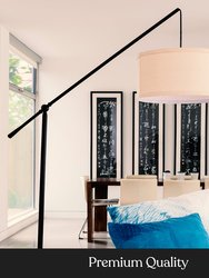 Hudson LED Arc Floor Lamp