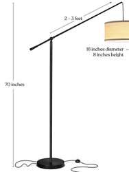 Hudson LED Arc Floor Lamp