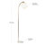 Luna Drop LED Floor Lamp