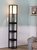 Maxwell Drawer LED Shelf Floor Lamp