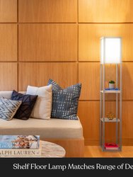 Maxwell LED Shelf Floor Lamp